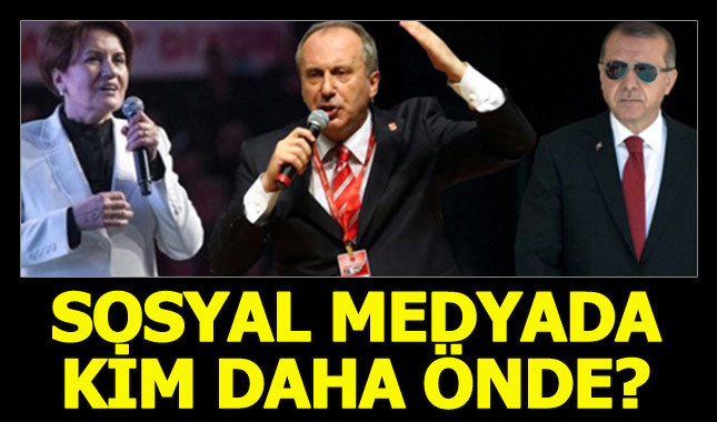 Cumhurbaşkanı adayları sosyal medyada kapışıyor