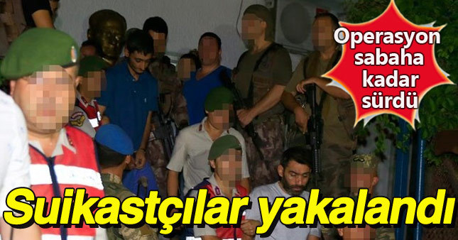 Cumhurbaşkanı Erdoğan'ı hedef alan suikast timi yakalandı