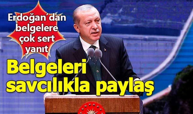 Cumhurbaşkanı'ndan Kılıçdaroğlu'nun iddiaların çok sert yanıt