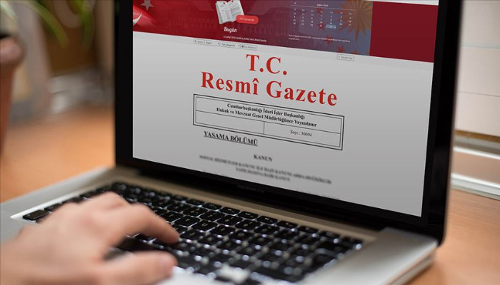 Cumhurbaşkanlığı Kararnamesi Resmi Gazete'de