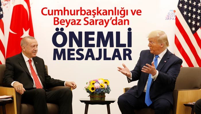 Cumhurbaşkanlığı ve Beyaz Saray'dan Erdoğan-Trump görüşmesine ilişkin açıklama