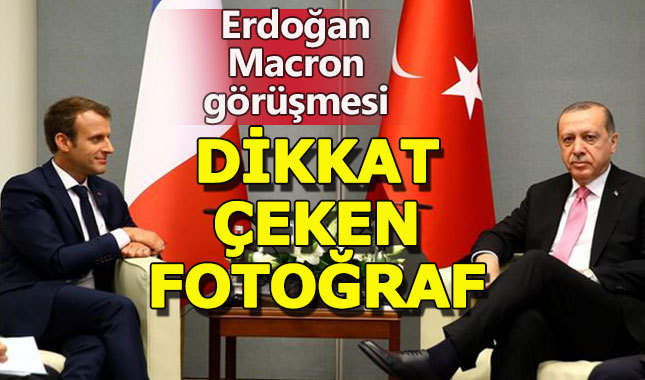 Cumhurbaşkanlığı'ndan Erdoğan-Macron görüşmesine gönderme