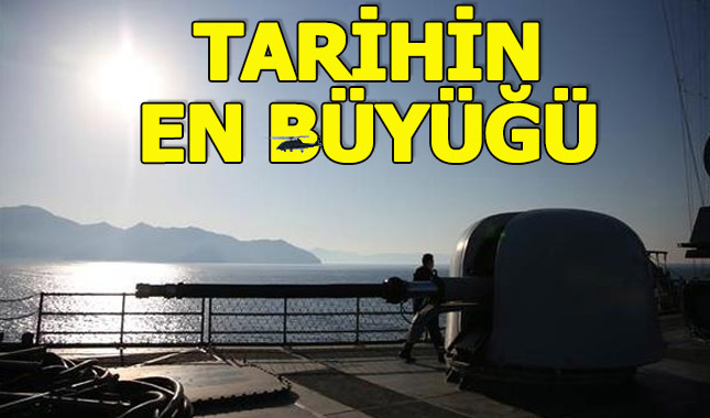 Cumhuriyet tarihini en büyük tatbikatı başladı