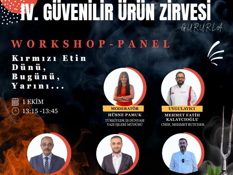 DANET 4. ULUSLARARASI GÜVENİLİR ÜRÜN ZİRVESİ'NDE SÜRDÜRÜLEBİLİR GIDAYA IŞIK TUTUYOR