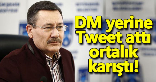 DM yerine Tweet attı saniyeler sonra sildi!