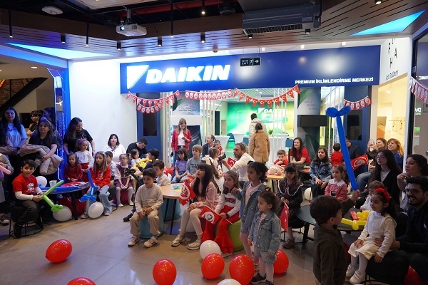 Daikin, 23 Nisan'da çocukları “Temiz Hava Elçisi” yaptı