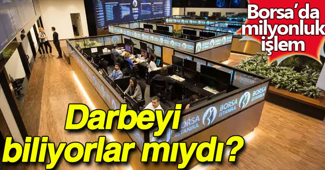 Darbe gecesi Borsa'da eneler oldu? 