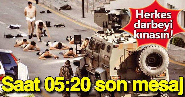 Darbe iddianamesinden çok çarpıcı detaylar