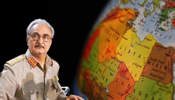 Darbeci Hafter kendisini Libya'nın Başkanı ilan etti