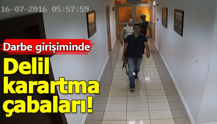 Darbecilerin silahlı delil karartma çabası!