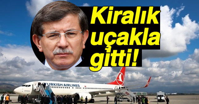 Davutoğlu, Bosna Hersek'e giderken TC ANA uçağı yerine THY uçağını kullandı