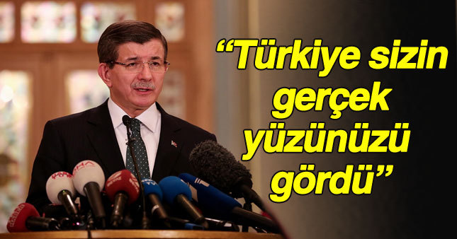 Davutoğlu'ndan HDP'ye sert sözler!