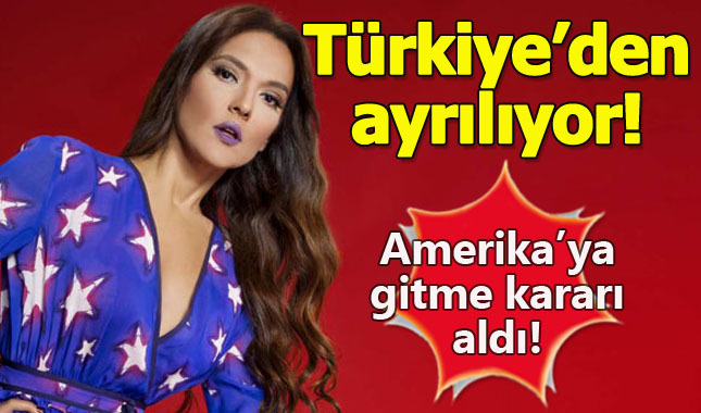 Demet Akalın Amerika'ya gitme kararı aldı