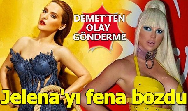 Demet Akalın Beşiktaş'ın yengesini fena bozdu