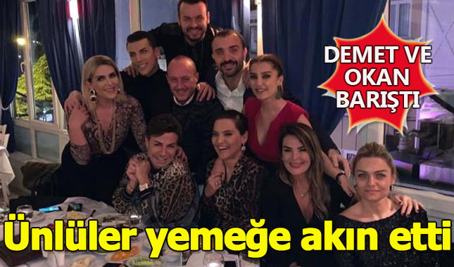 Demet Akalın ve Okan Kurt sonunda barıştı