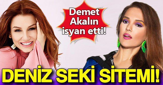 Demet Akalın'dan Deniz Seki sitemi!