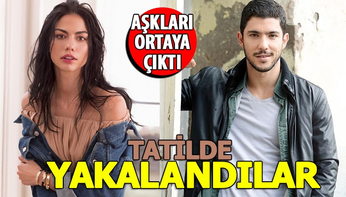 Demet Özdemir ile Kaan Yıldırım'ın tatilde birlikte yakalanması