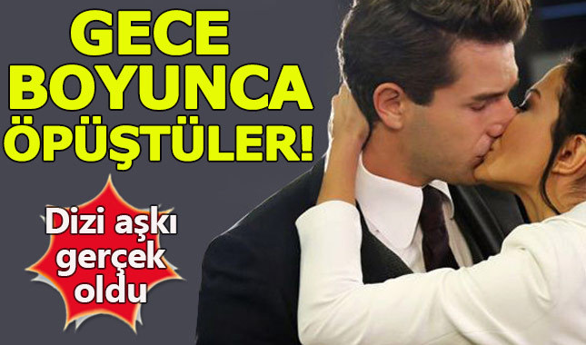 Demet Özdemir ve Furkan Palalı gece boyunca öpüştü