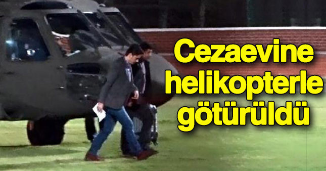 Demirtaş Edirne F Tipi Cezaevi'ne helikopterle götürüldü
