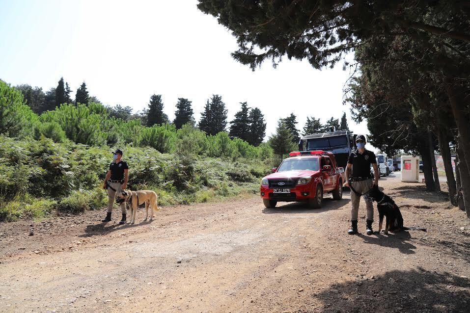 Denetim Aydos Ormanı'nda Yangını Önledi 
