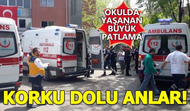 Deney sırasında yaşanan patlama panik yarattı
