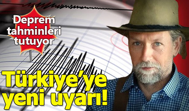 Deprem tahmincisi Frank Hoogerbeets'ten Türkiye'ye yeni uyarı