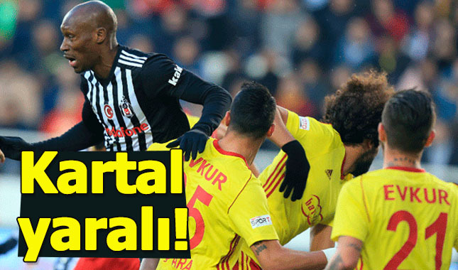 Derbi öncesi Beşiktaş puan kaybetti