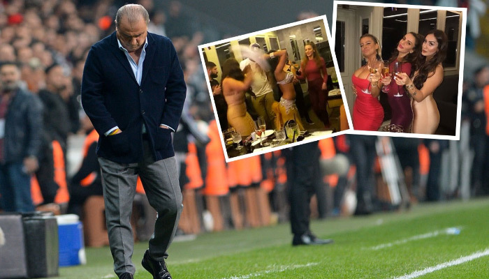 Derbi yenilgisi sonrası dansöz oynattılar!