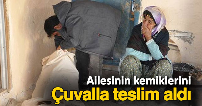 Dersim Olayları kurbanlarının kemikleri ailelerine verildi