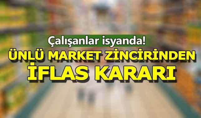 Dev market zinciri Real iflasını açıkladı