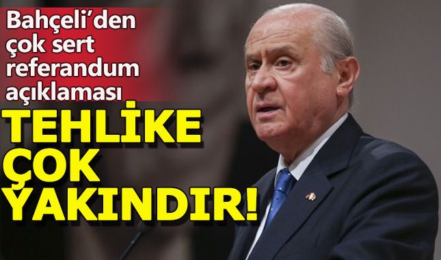 Devlet Bahçeli'den beklenen referandum açıklaması geldi