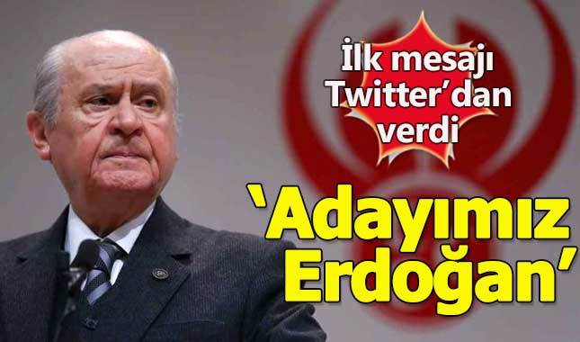 Devlet Bahçeli'den erken seçim kararına ilk tepki