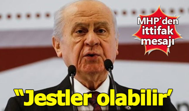 Devlet Bahçeli'den ittifak açıklaması