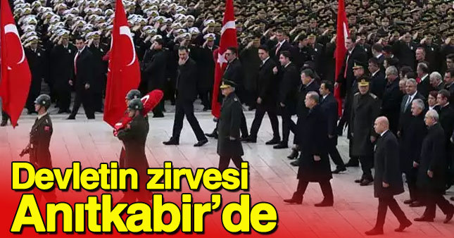 Devlet erkanı 10 Kasım'da Ata'nın huzuruna çıktı