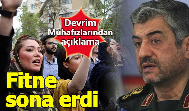 Devrim Muhafızları Komutanı duyurdu: "Fitne sona erdi"