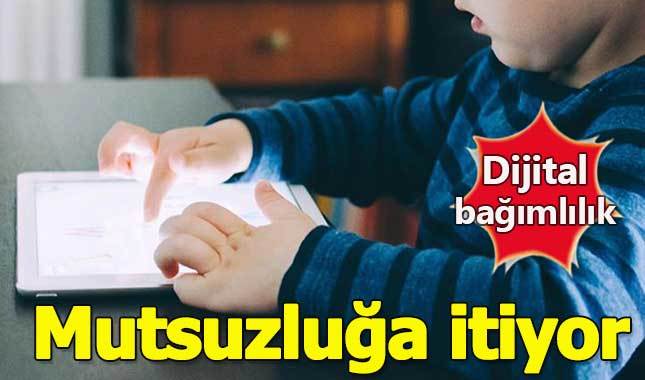 Dijital bağımlılık, mutsuz ve asosyal yapıyor