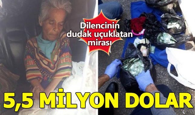 Dilencilikle yaşayan kadının banka hesabı dudak uçuklattı
