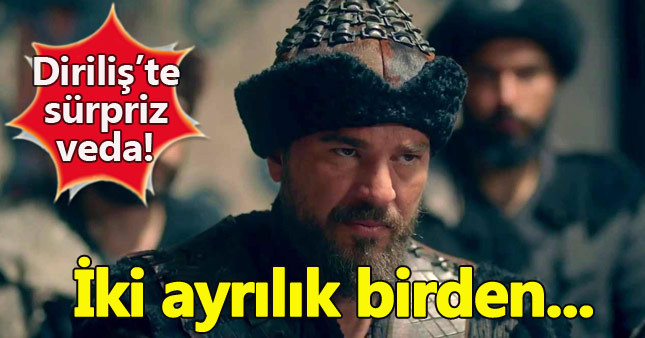 Diriliş Ertuğrul'a 2 oyuncu veda etti