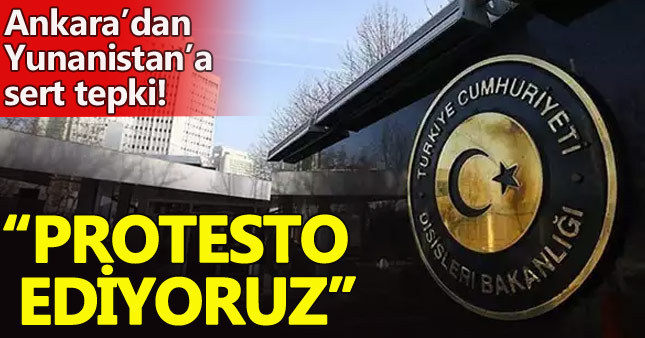 Dışişleri Bakanlığından Yunanistan'a "darbeci asker" tepkisi