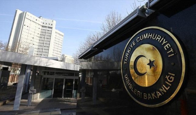 Dışişleri'nden ABD'nin açıklamasına tepki