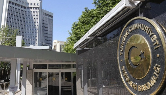 Dışişleri'nden 'kimyasal silah' tepkisi