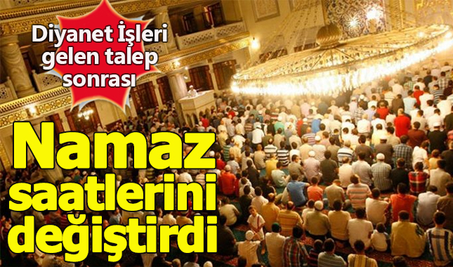 Diyanet İşleri sabah ezanı saatlerini değiştirdi