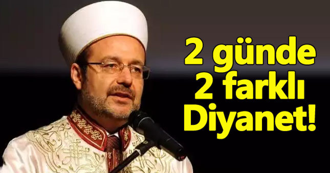 Diyanet İşleri'nden 2 günde 2 farklı açıklama