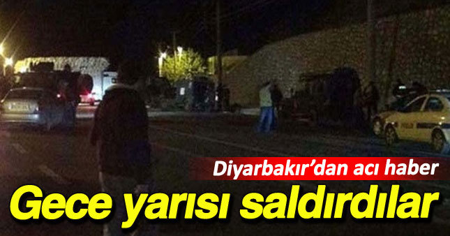 Diyarbakır'da bombalı saldırı