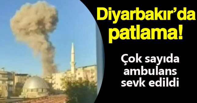 Diyarbakır'da bombalı saldırı