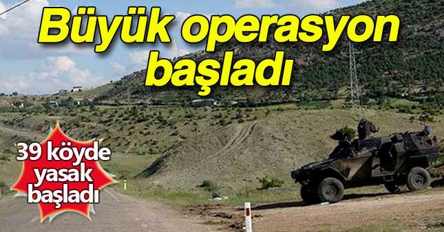 Diyarbakır'da dev operasyon 