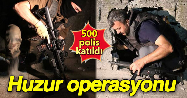 Diyarbakır'da kapsamlı terör operasyonu