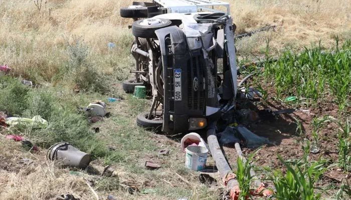 Diyarbakır'da korkunç kaza: 35 yaralı