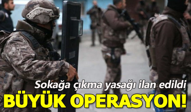 Diyarbakır'da terör operasyonu!