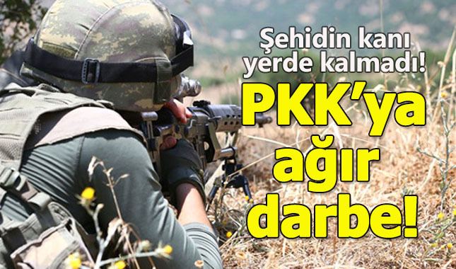 Diyarbakır'da teröristlere ağır darbe vuruldu!